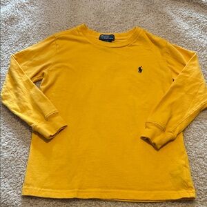 Polo by Ralph Lauren Kids Yellow Long Sleeve Tee